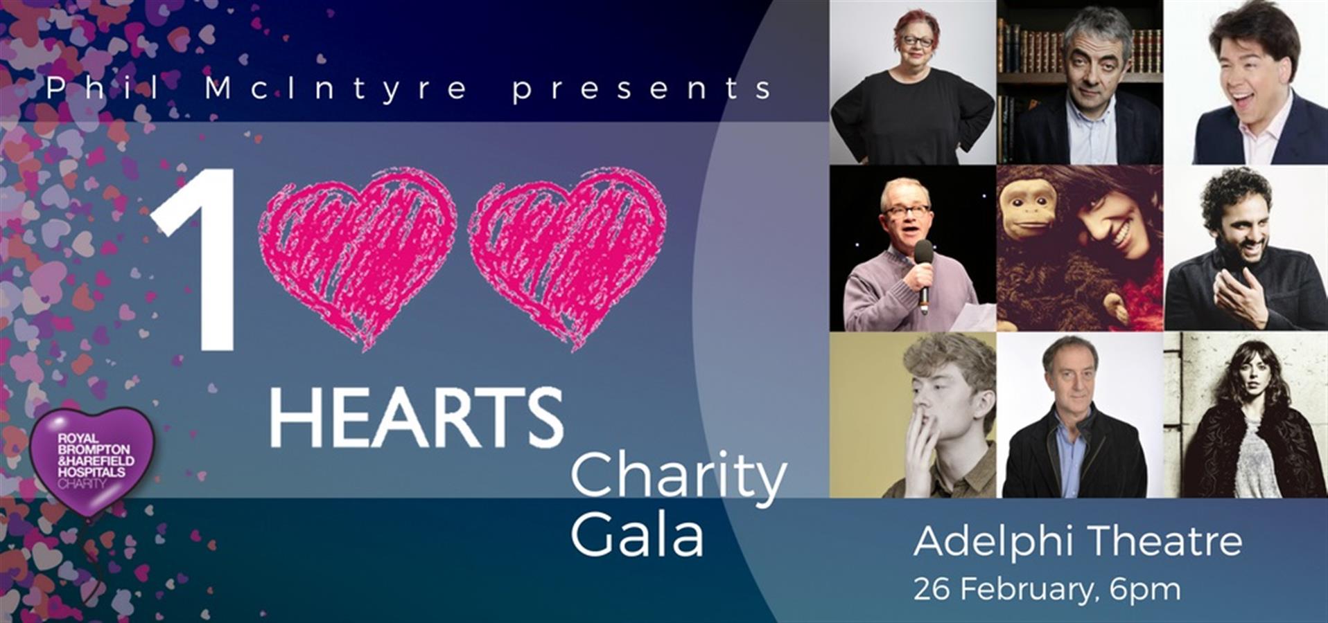 100 Hearts Charity Gala tickets