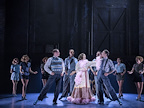 42ND STREET. Ruthie Henshall 'Dorothy Brock' and Company. Photo Johan Persson