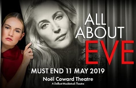 World Premiere of All About Eve Starring Lily James and Gillian Anderson Arrives in the West End Next Year