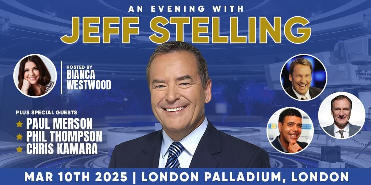 An Evening with Jeff Stelling banner image