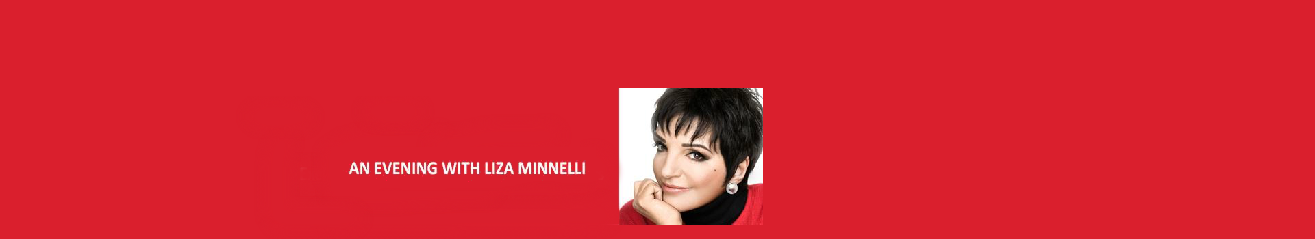 An Evening with Liza Minelli tickts London Palladium