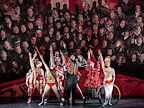 A scene from a circus.