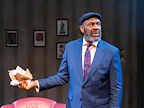 Production image of Lenny Henry in August in England