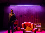 Production image of Lenny Henry in August in England