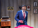 Production image of Lenny Henry in August in England