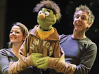 Rebecca Lock and Mark Goldthorp in Avenue Q