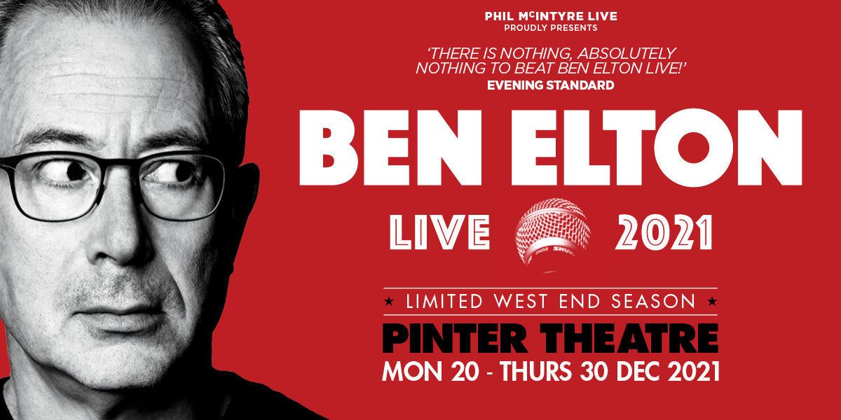 Ben Elton Live banner image