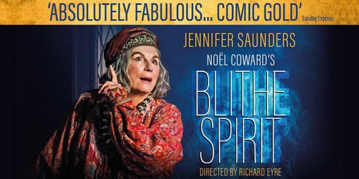 Blithe Spirit starring Jennifer Saunders to reopen this September