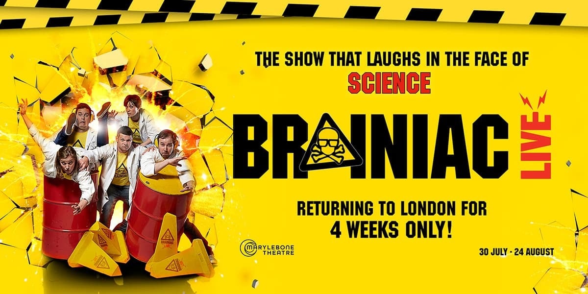 Brainiac Live! comes to London's Garrick Theatre this summer