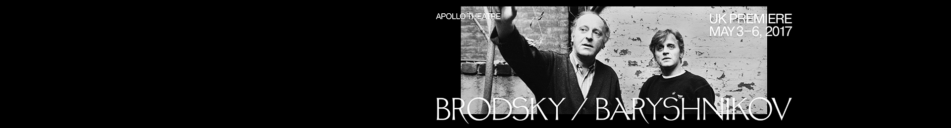 Brodsky/Baryshnikov tickets