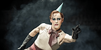 Man with make up and vest nad black gloves  from Cabaret at the Kit Kat Club,