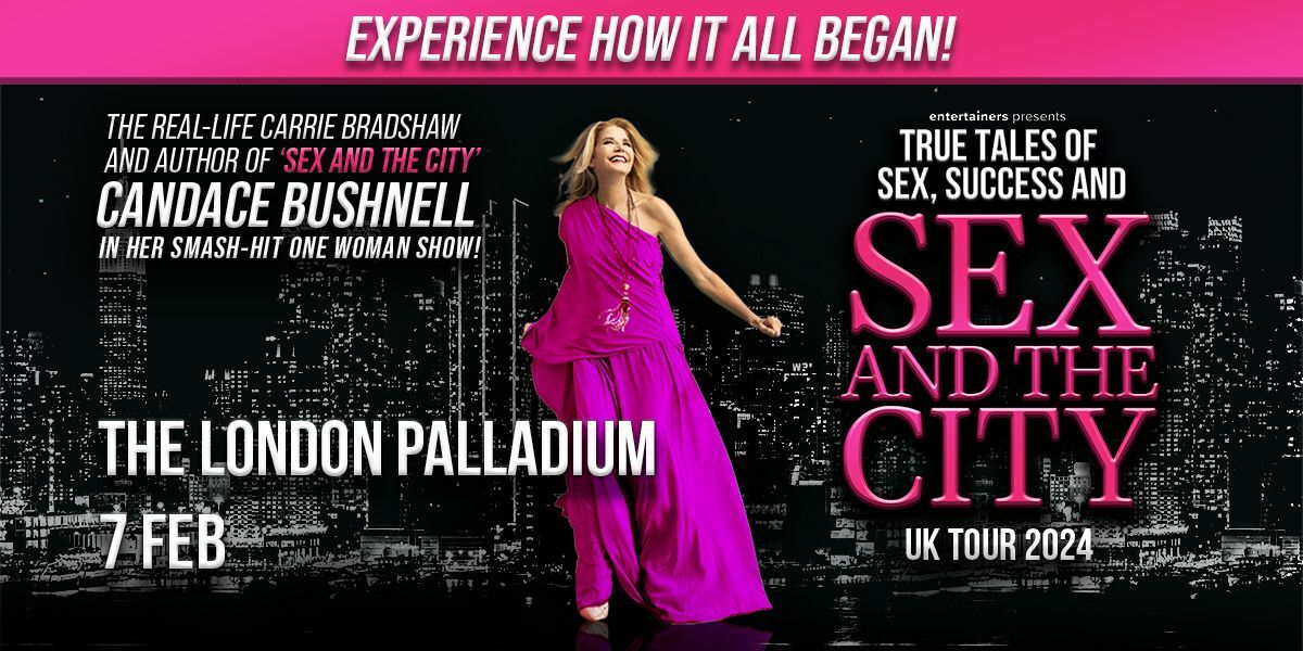 Candace Bushnell – True Tales of Sex, Success and Sex and the City banner image