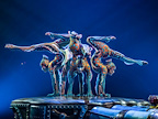 Production image of Kurios: Cabinet of Curiosities. 