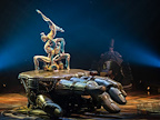 Production image of Kurios: Cabinet of Curiosities. 