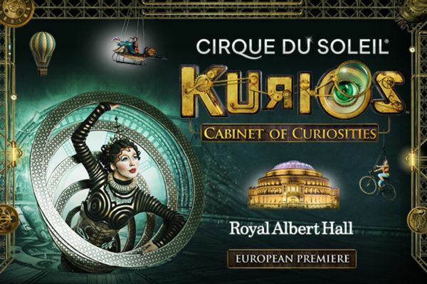 Cirque du Soleil: Kurios<br>• Was £138.50 Now £111 Saving £27