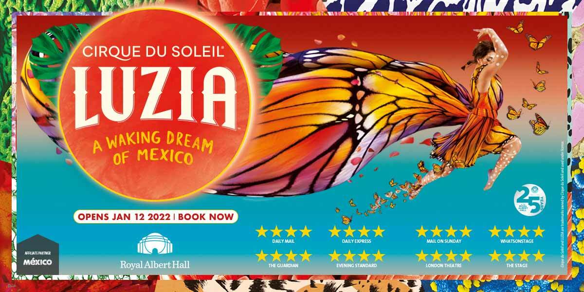 Cirque du Soleil to bring new show Luzia to London's Royal Albert Hall in 2020