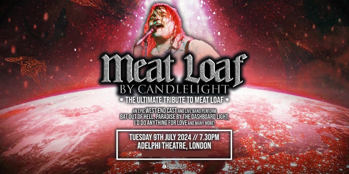Meat Loaf - Concerts by Candlelight. Adelphi Theatre, London.