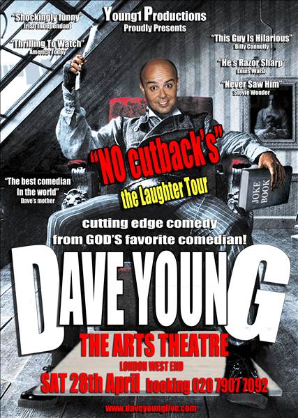 Dave Young "No Cutback's On Laughter"! gallery image