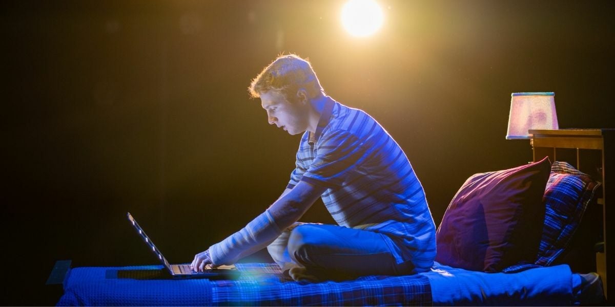 Dear Evan Hansen at the West End's Noel Coward Theatre