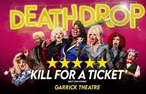 Death Drop to reopen at London’s Garrick Theatre this May!