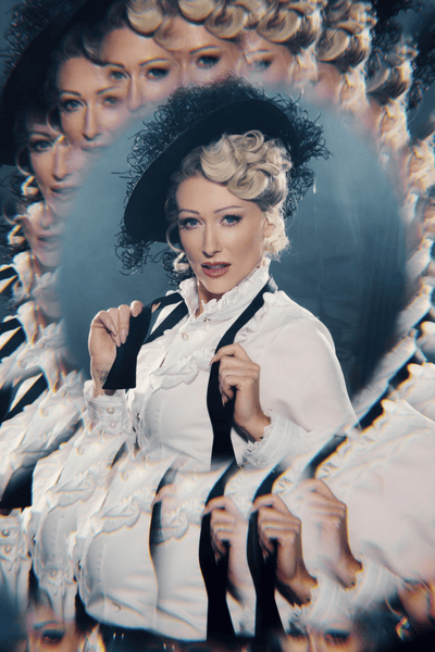Faye Tozer as Kitty LeRoy in Diamonds & Dust, Photo By Chris Davis