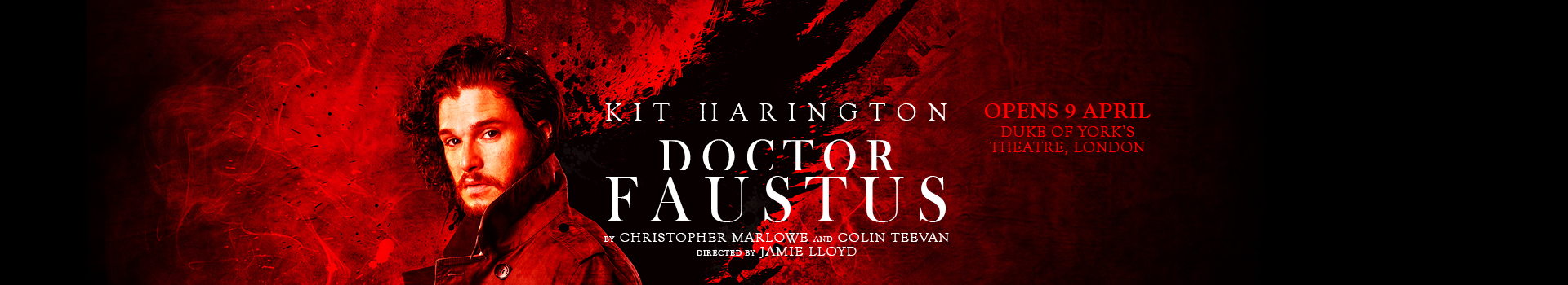 Dr Faustus tickets London Duke of York's Theatre starring Kit Harington