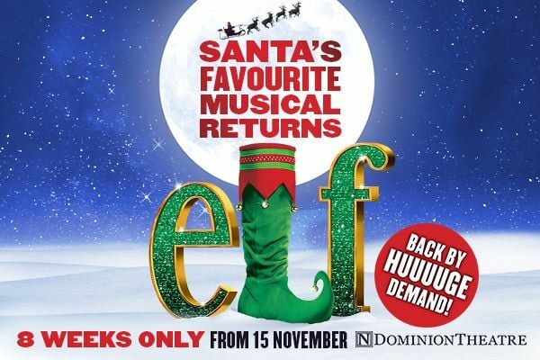 Elf The Musical is returning to the West End this Christmas 