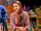 Kirsten Foster (May) in Eureka Day at The Old Vic (photo credit Manuel Harlan)