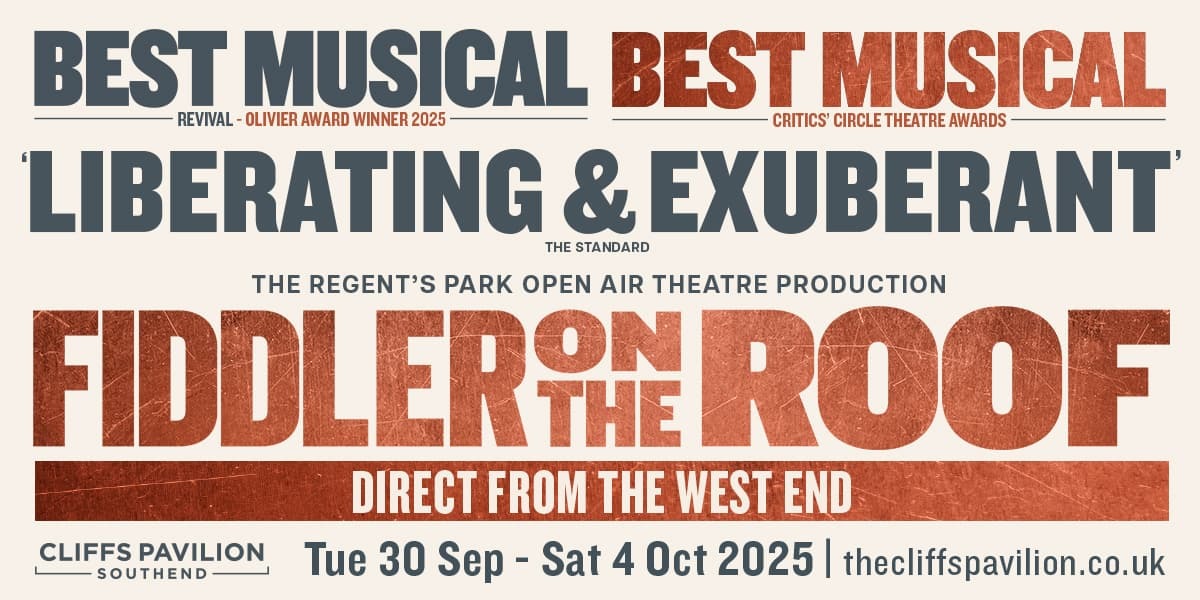 Fiddler on the Roof at Cliffs Pavilion Southend tickets