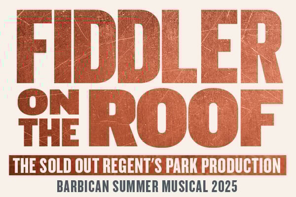 Fiddler On The Roof + Drink + On Stage Photo