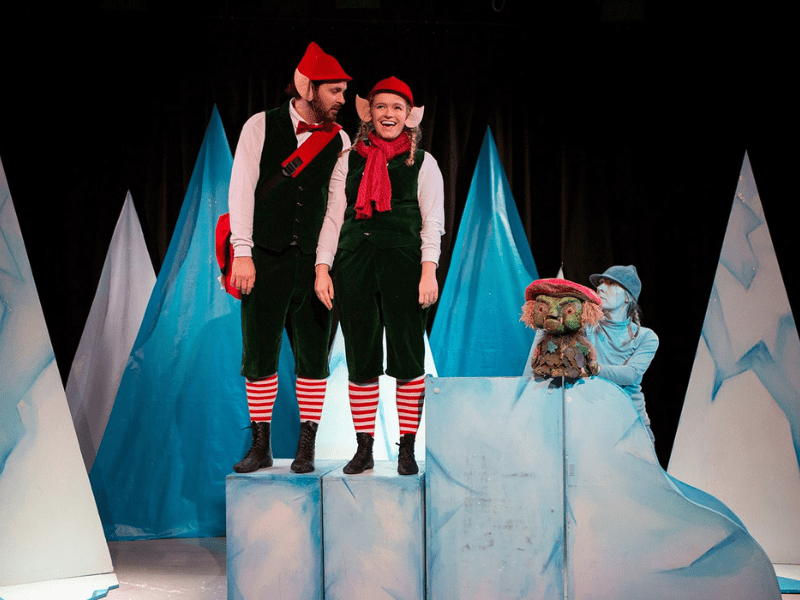 Finding Santa Cast. Photo: Ellie Kurttz