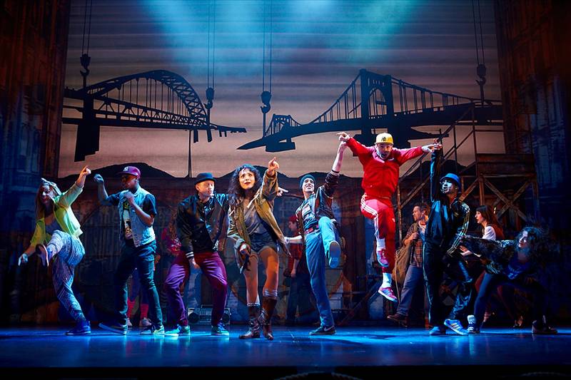 New image released from the fantastic new production of FLASHDANCE. Photo by Ralf Brinkhoff.