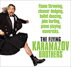 The Flying Karamazov Brothers at the Vaudeville Theatre