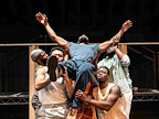 Rehearsal photos for Black Boys by Johan Persson
