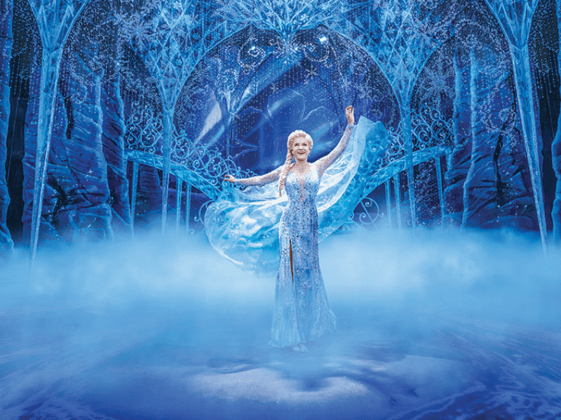 Let It Go - Jenna Lee-James (Elsa) - Disney_s Frozen the Musical - Photo by Johan Persson © Disney