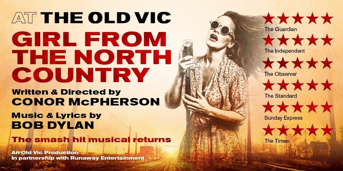 Girl From The North Country featuring Bob Dylan's greatest hits to run on Broadway next year