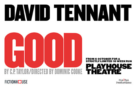 Good play revival starring David Tennant announces 2021 dates and new venue