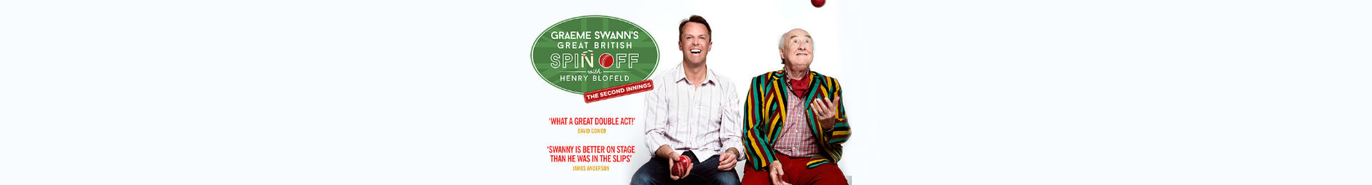 Graeme Swann’s Great British Spin Off with Henry Blofeld – The Second Innings tickets