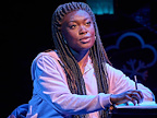 Tanisha Spring (Rita Hanson) in Groundhog Day at The Old Vic