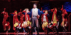 Production images of Hamilton musical in London
