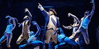 Production images of Hamilton musical in London