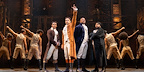 Production images of Hamilton musical in London
