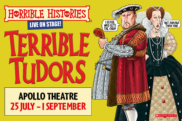 Horrible Histories Terrible Tudors<br>• Was £32 Now £27 Saving £5