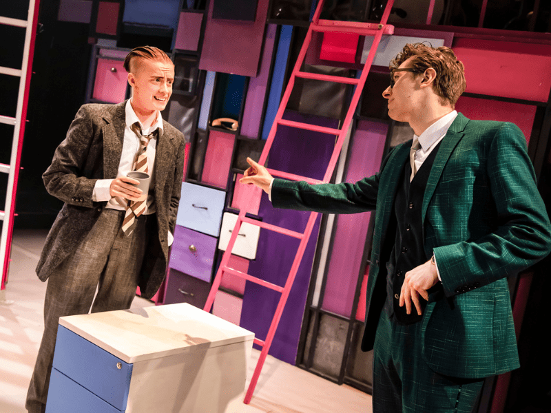 How to Succeed in Business Without Really Trying_Milo McCarthy and Elliot Gooch_Pamela Raith Photography