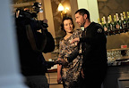 Matthew Fox, Olivia Williams. Photo by Gareth Cattermole.