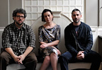 Matthew Fox, Olivia Williams and Neil Labute. Photo by Gareth Cattermole.