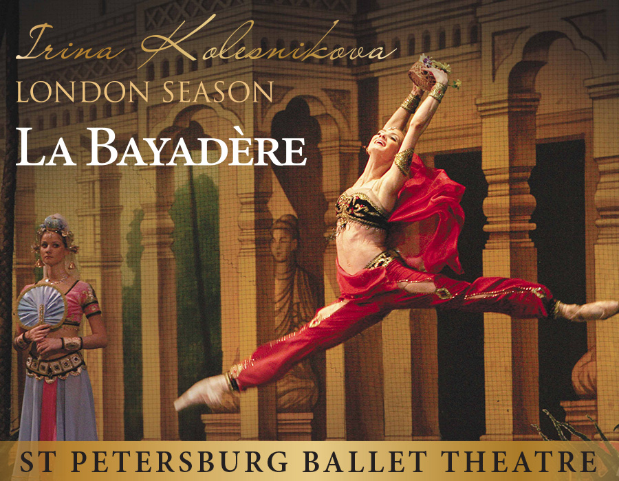 Irina Kolesnikova London Season: La Bayadère St Petersburg Ballet