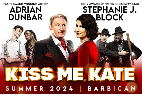Adrian Dunbar and Stephanie J. Block to star in Kiss me, Kate!