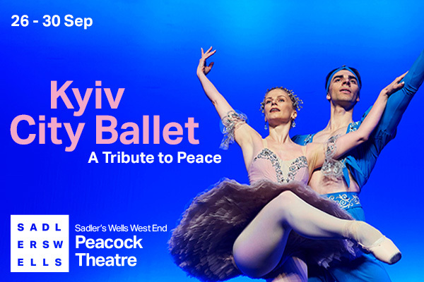Kyiv City Ballet – A Tribute To Peace<br>• Was £55 Now £25 Saving £30
