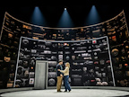 Aidan Turner and Jenna Coleman in Lemons Lemons Lemons Lemons Lemons. Photo Johan Persson.